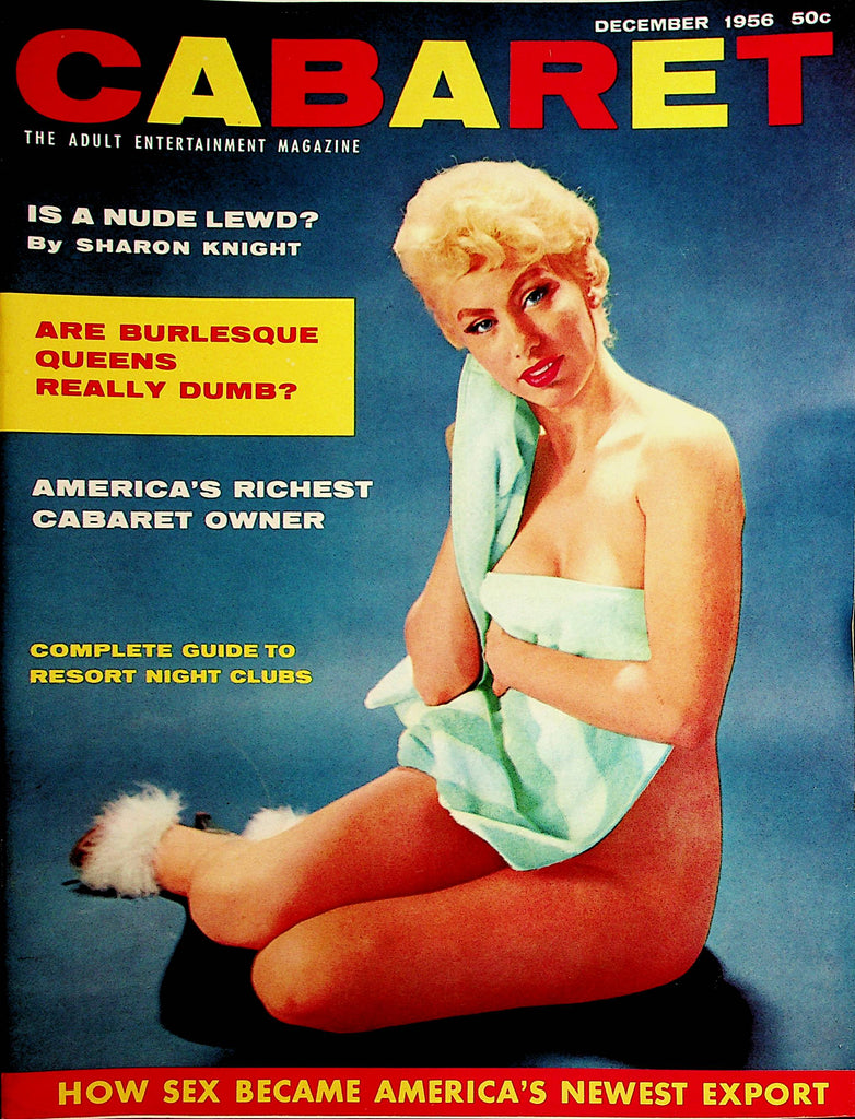 Cabaret Magazine  Centerfold Leslee Lynn  December 1956     071221lm-sh