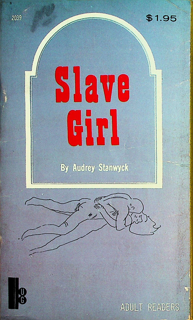 Slave Girl Novel  by Audrey Stanwyck  1969 Royal House Classic   110621lm-dm
