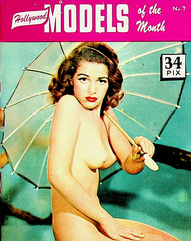 Hollywood Models Of The Month Vintage Digest  #7  1950's  083022lm-p2