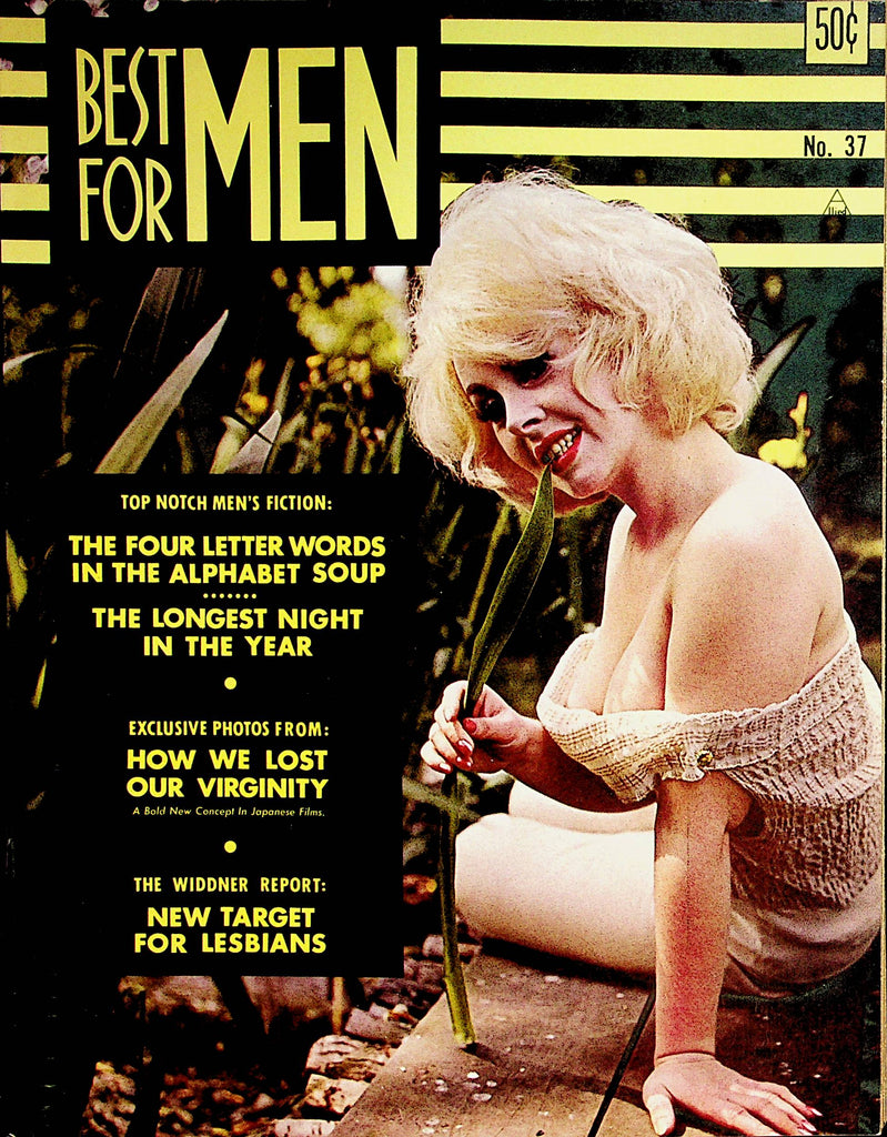 Best For Men Magazine   Covergirl Barbara Browne   #37 February 1968      062922lm-p2