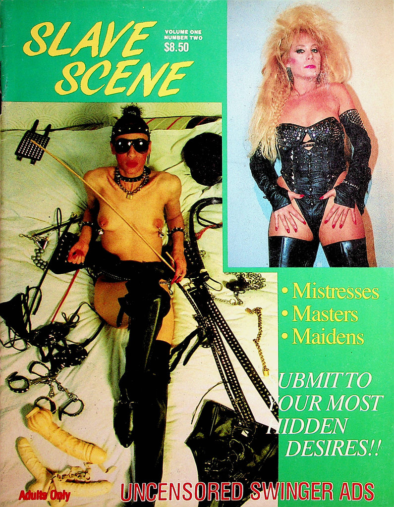 Slave Scene Contact Magazine Mistresses, Masters & Maidens vol.1 #2  1990    010722lm-dm