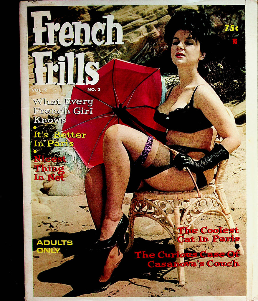 French Frills Vintage Magazine  Covergirl Georgette    vol.2 #2 1962   110922lm-p