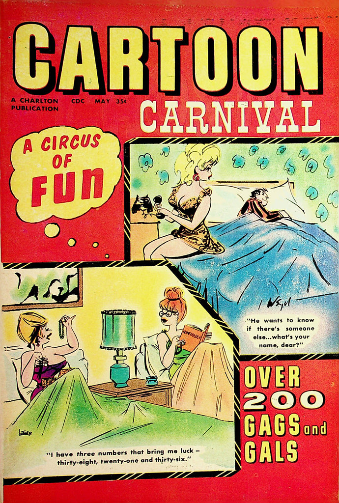 Cartoon Carnival Vintage Magazine  Over 200 Gags and Girls  #27  May 1969   100421lm-dm