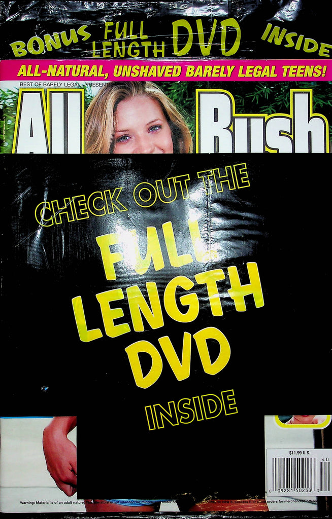 All Bush Magazine Alyssa Branch & Deedee 2013 W/DVD 100522RP