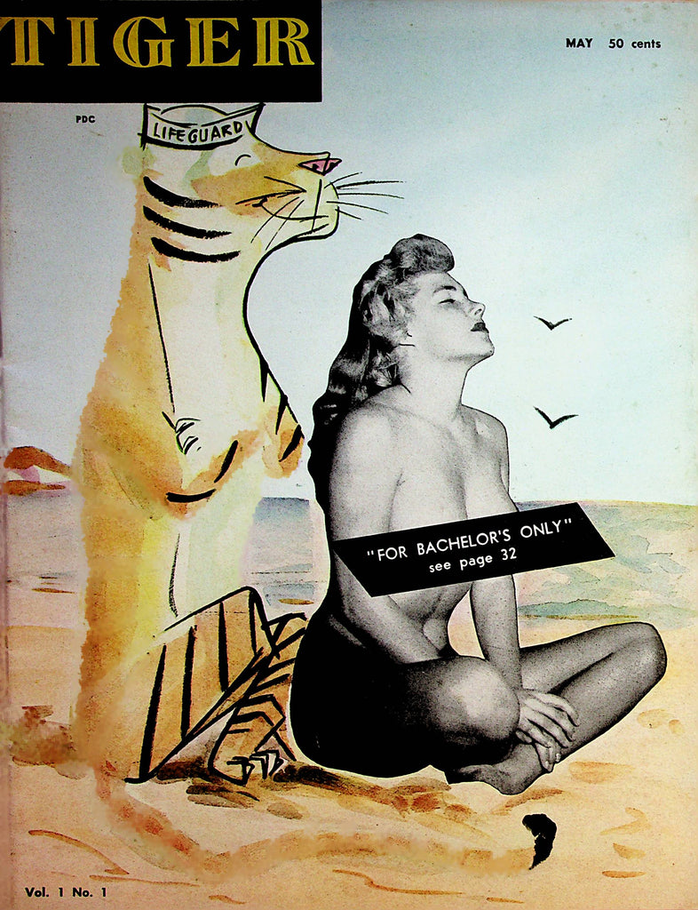 Tiger Magazine  Paradise In Paris  vol.1 #1  May 1956   051926lmp