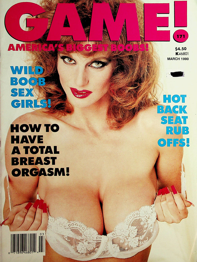 Game! Busty Magazine  Busty Belle / Wild Boob Sex Girls!  March 1990   091520lm-sh