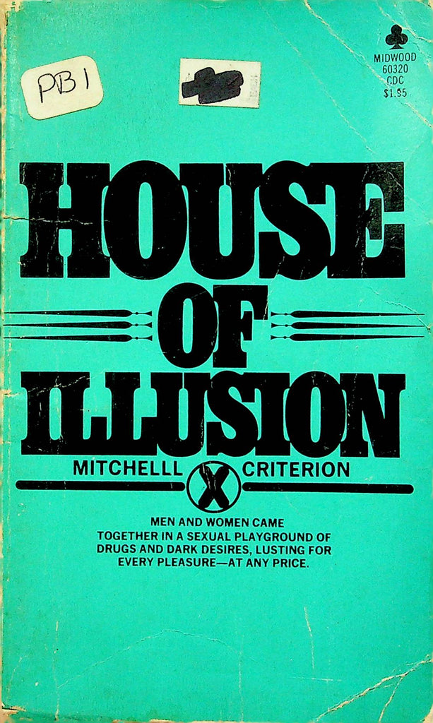 House Of Illusions Adult Digest Book By Mitchell Criterion 1973 0628122RP