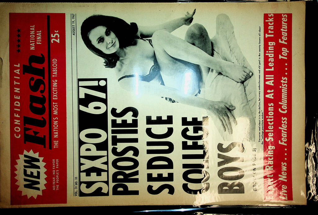 Confidential Flash Newspaper  Sexpo 67!  August 19, 1967   100720lm-amsh