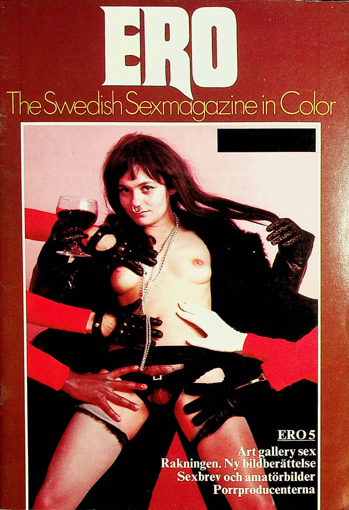 Ero The Swedish Sex Magazine In Color  Art Gallery Sex  #5  1980's   062821lm-dm