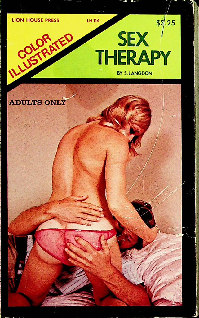 Sex Therapy Adult Novel by S. Langdon  1960's    092221lm-dm