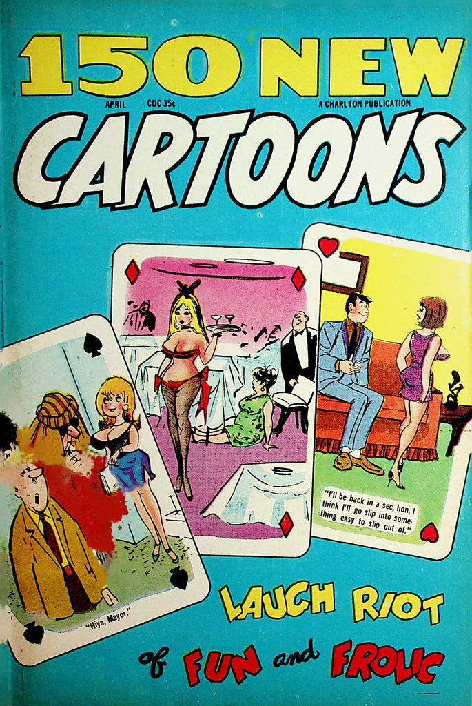 150 New Cartoons Vintage Magazine  Laugh Riot Of Fun And Frolic  #39 April 1971  100421lm-dm