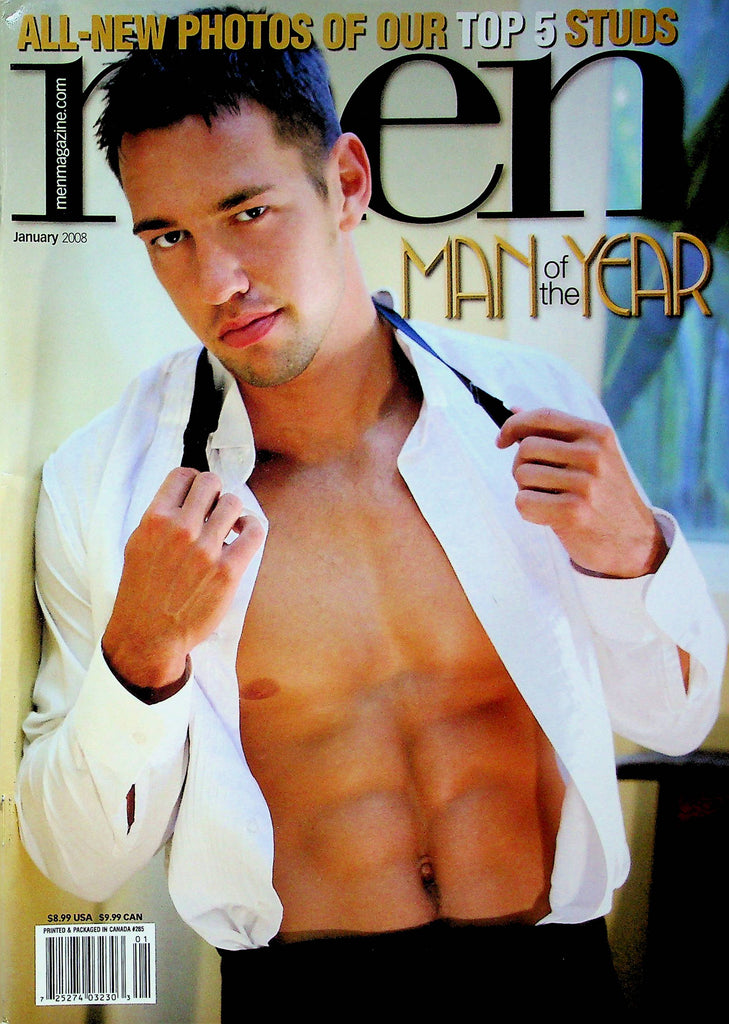Men Magazine Johnny Castle Man Of The Year January 2008 020823RP