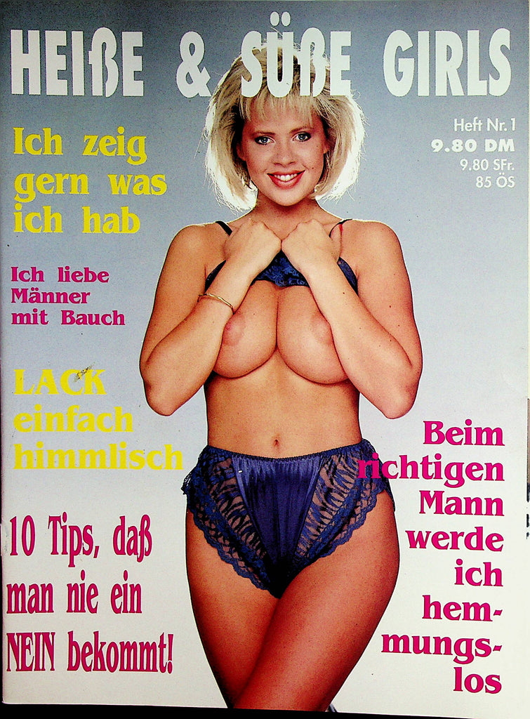 Heibe & Sube Girls German  International Magazine  Sophia  #1 1990's    112122lm-p