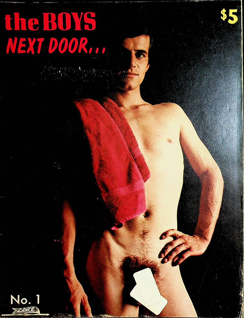 The Boys Next Door Gay Magazine  Cover Guy Shane  #1  1969  18+  050720lm-sh