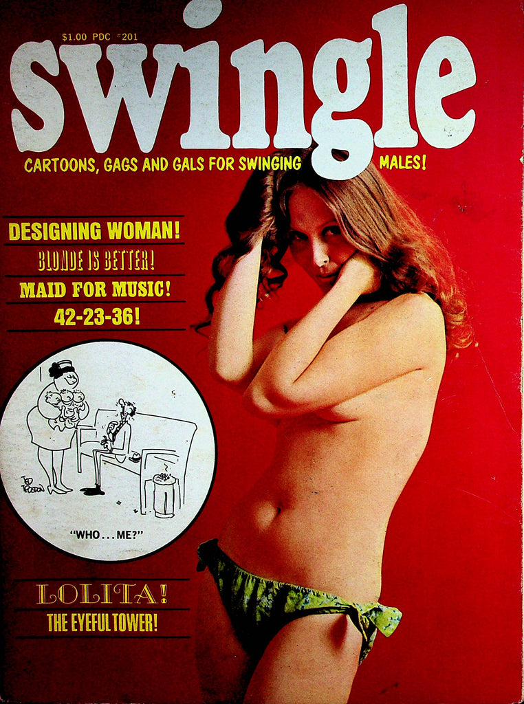 Swingle Magazine  Cartoons, Gags And Girls For Swinging  1969    10922lm-p2