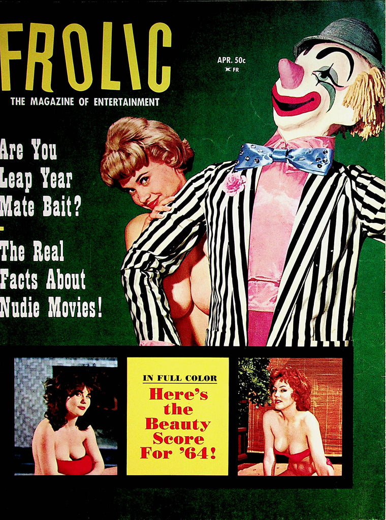 Frolic Magazine   Centerfold Girl Marilyn Cotton  April 1964    091722lm-p2