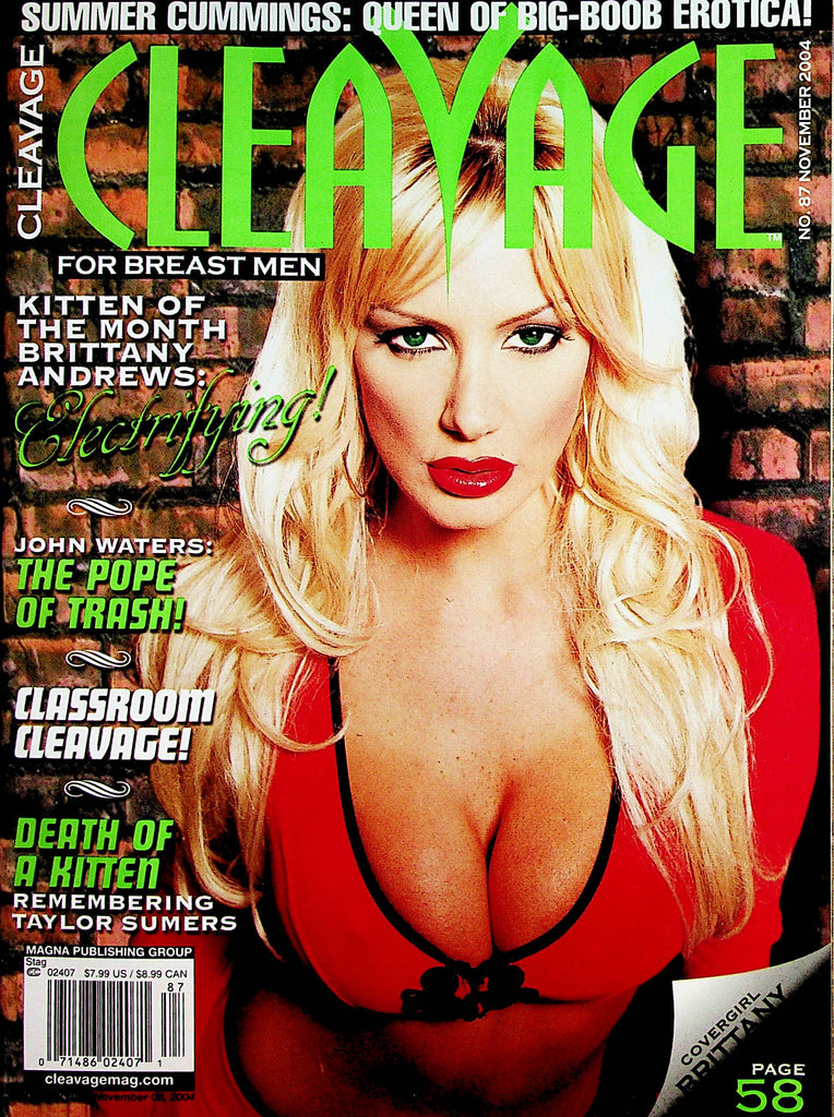 Cleavage Busty Magazine  Brittany Andrews / Summer Cummings  November 2004  011123lm-p2