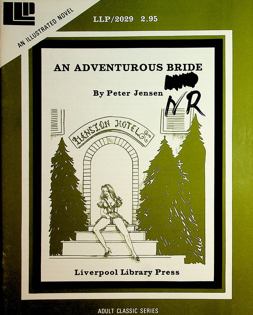 An Adventurous Bride Vintage Illustrated Novel by Peter Jensen  1976   091321lm-dm