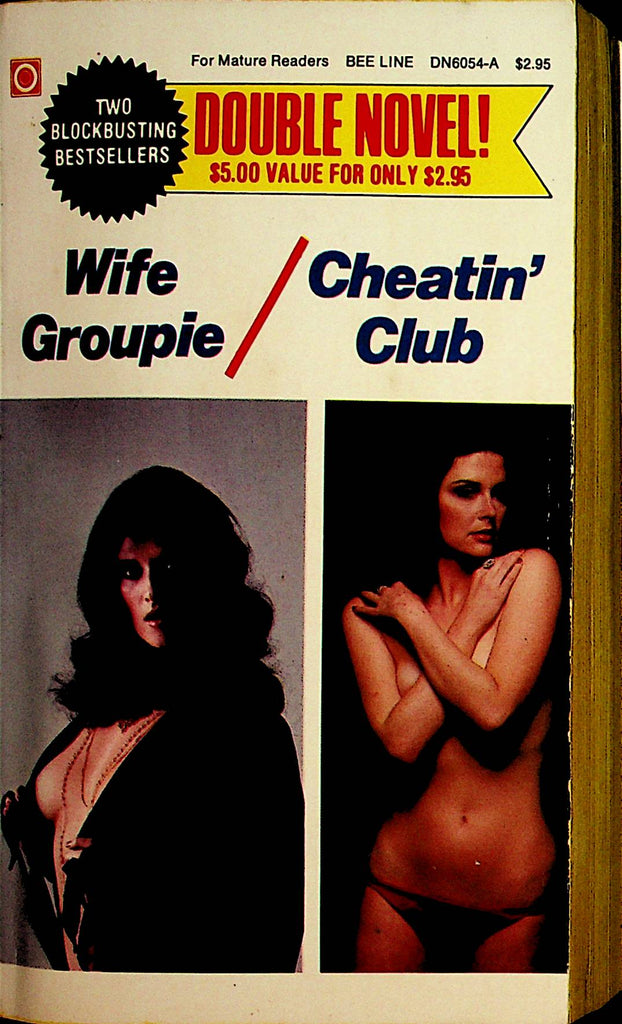 Wife Groupie / Cheatin' Club  Beeline Double Novel  by Jennifer Wills  1976     092221lm-dm2