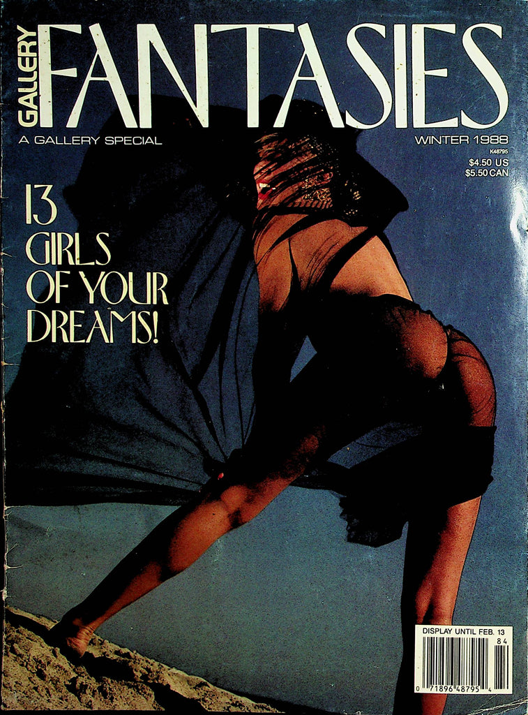 Gallery Fantasies Magazine  Centerfold Girl Katja/ 13 Girls Of Your Dreams!  Winter 1988    122821lm-dm