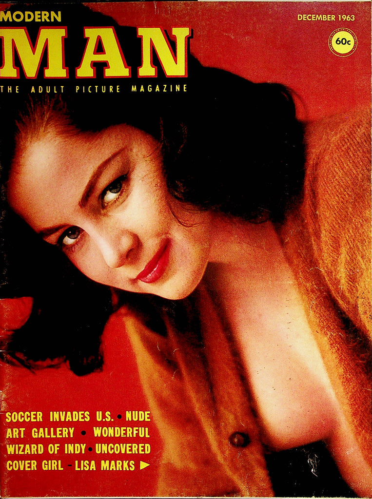 Modern Man Magazine  Covergirl Lisa Marks  December 1963     071422lm-p