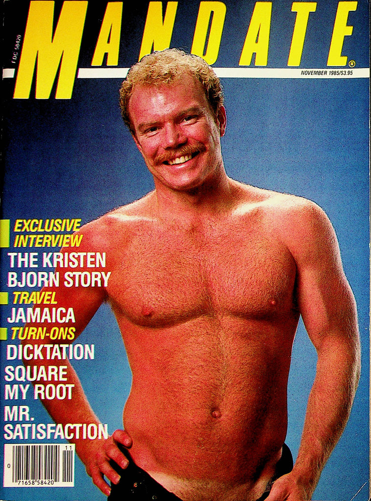 Mandate Gay Magazine  Exclusive Interview The Kristen Bjorn Story  November 1985    080422lm-p2