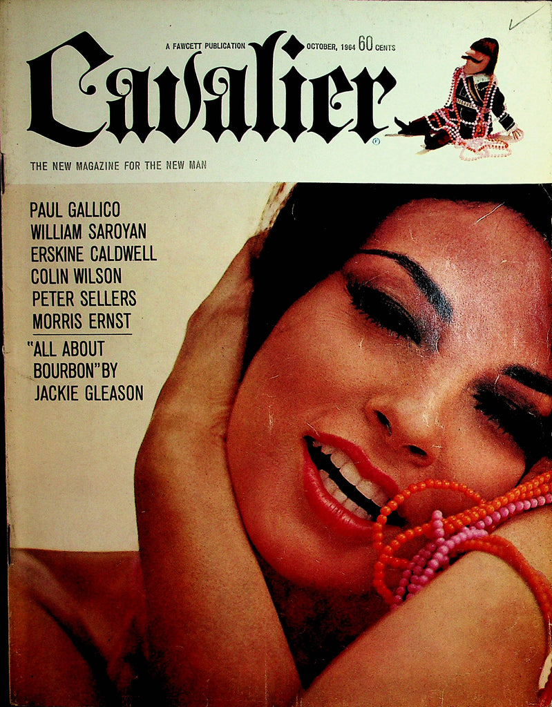Cavalier Vintage Magazine  Margot Ruffing/ Jackie Gleason  October 1964   100121lm-dm