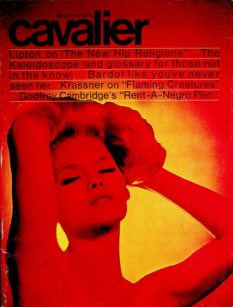 Cavalier Busty Magazine  Brigette Bardot  August 1967   072322lm-p