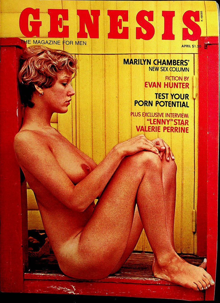 Genesis Magazine  Marilyn Chambers' New Sex Column / Valerie Perrine Interview April 1975          010522lm-dm
