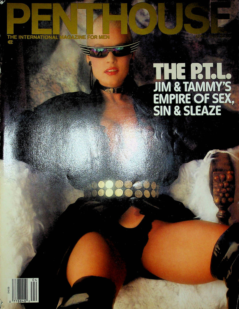 Penthouse Magazine Jim & Tammy's Empire Of Sex April 1988 093022RP