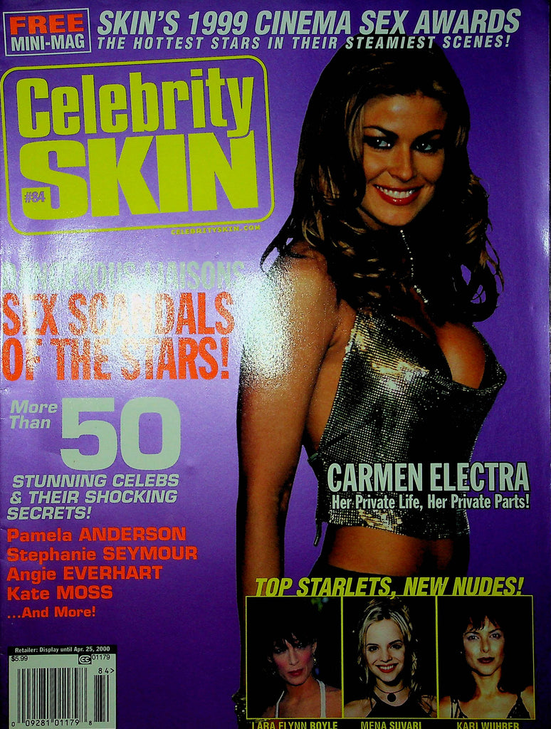 Celebrity Skin Magazine Carmen Electra & Lara Flynn Boyle #84 March 2000 010323RP