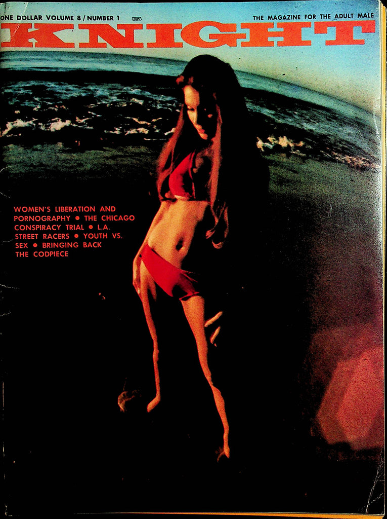Knight Magazine   Centerfold Girl Pam Garrigues vol.8 #1  1970    122121lm-dm