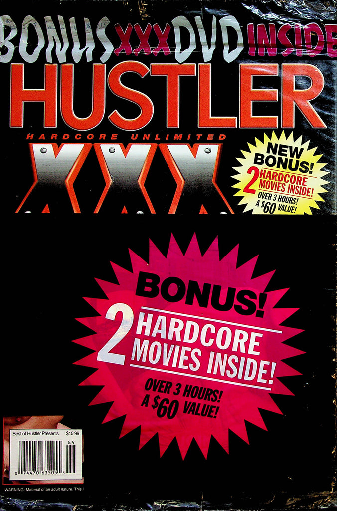 Hustler XXX Hardcore Magazine  #94  2000  w/DVD   new/sealed 011623lm-p2