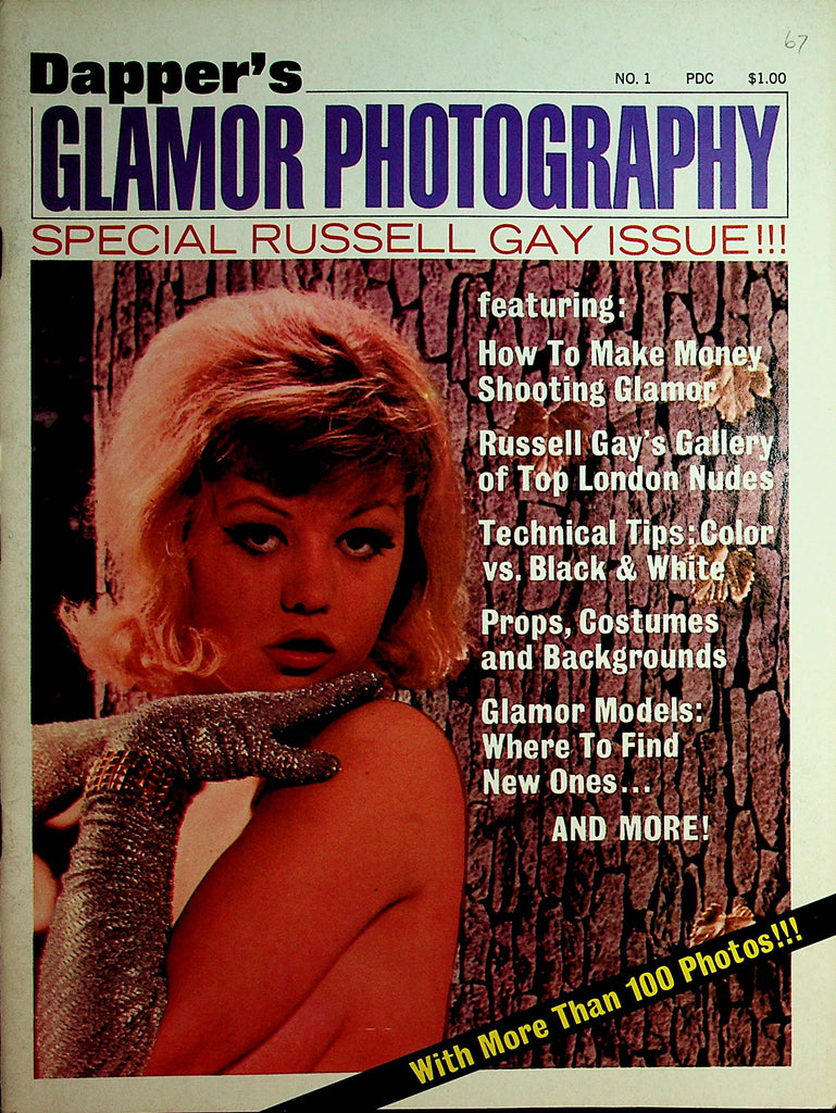 Dapper's Glamor Photography  Special Russell Gay Issue! Top London Nudes #1 1967   101221lm-dm