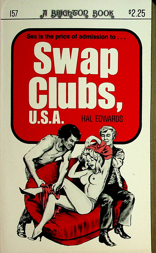 Swap Clubs, U.S.A. Novel  by Hal Edwards  1970's    092121lm-dm
