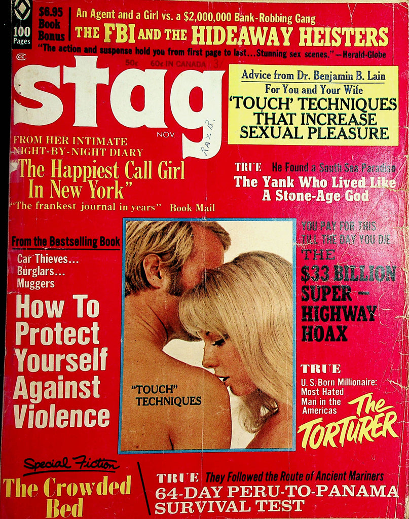 Stag Vintage Magazine  Touch Techniques That Increase Sexual Pleasure  November 1970   121421lm-dm