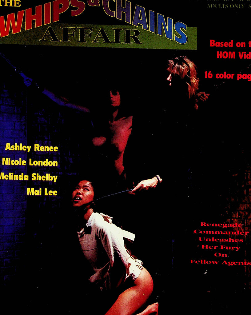 The Whips & Chains Affair Bondage Magazine   Ashley Renee / Nicole London  #1 1994 by HOM    122222lm-p