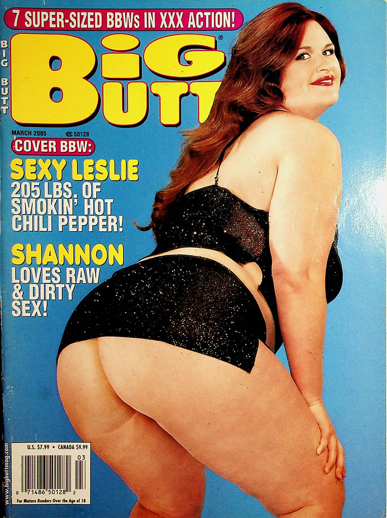 Big Butt Magazine  Cover BBW Sexy Leslie  March 2005   022322lm-p2