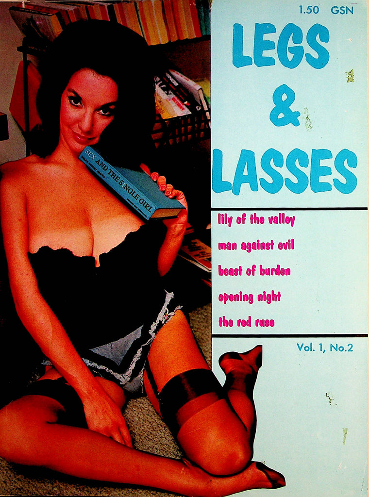 Legs & Lasses Magazine   Robin Lee  vol.1 #2  1964      071522lm-p