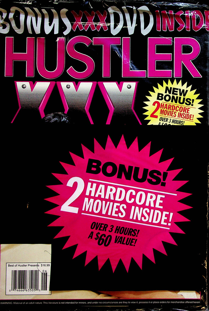 Hustler XXX Hardcore Magazine  #102  2000  w/DVD   new/sealed 011623lm-p2