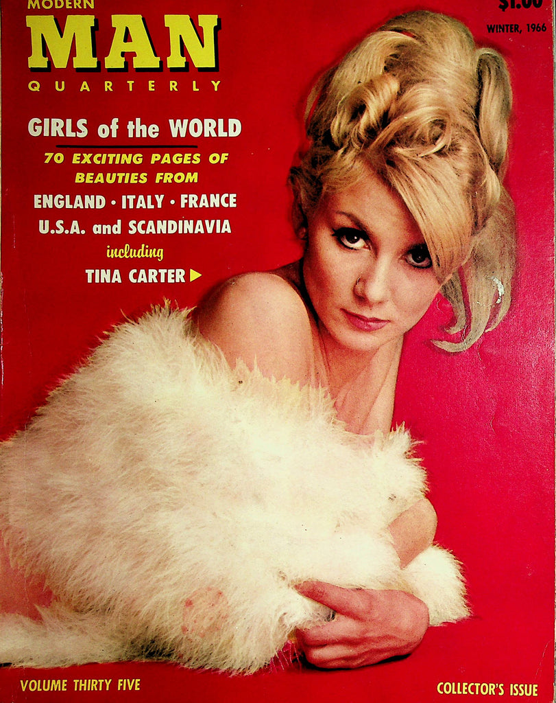 Modern Man Quarterly Magazine  Tina Carter  Winter 1966    120721lm-dm
