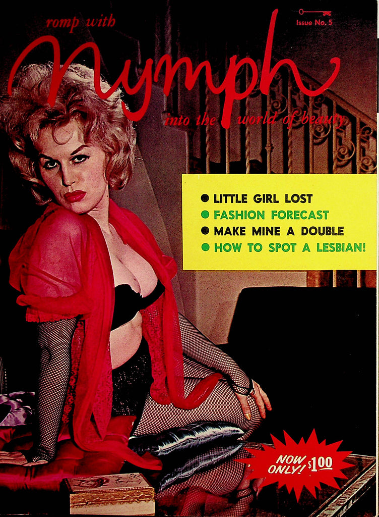 Nymph Busty Magazine  Karen Kassel   #5  1963     071322lm-p2
