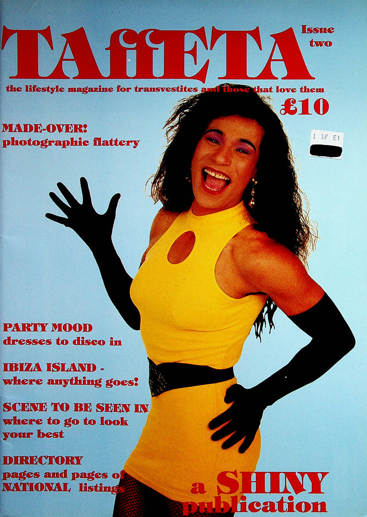 Taffeta Transvestite Magazine  #2  1990's        111122lm-p