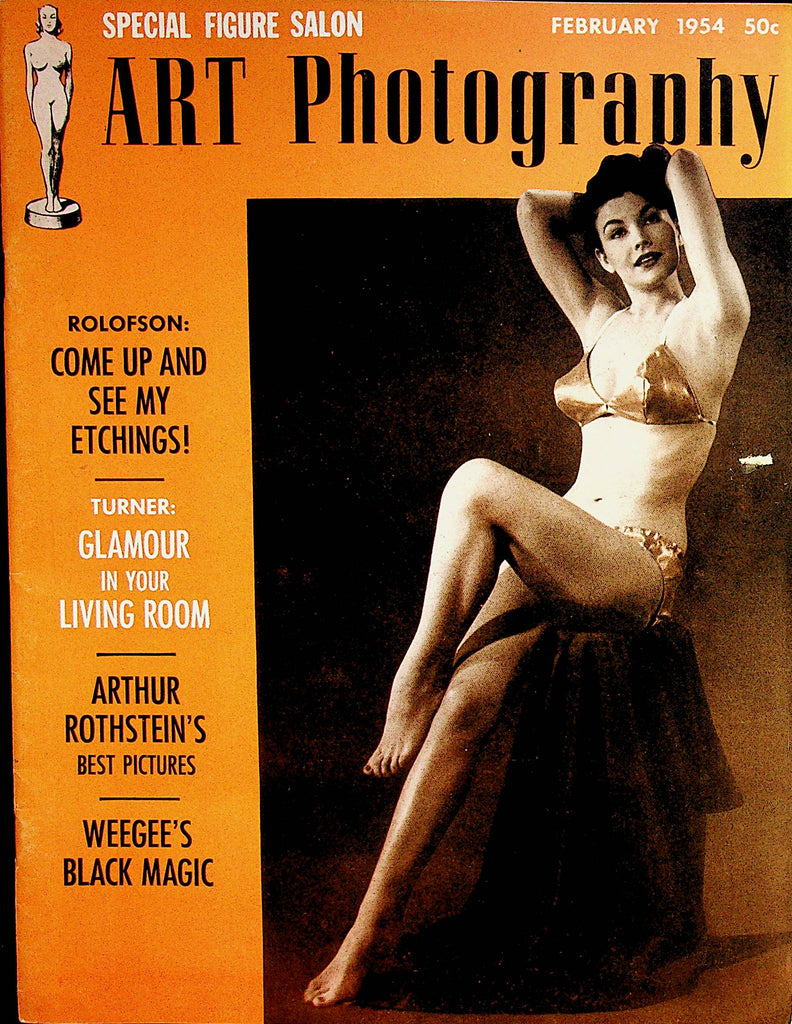 Art Photography Special Figure Salon Magazine  February 1954    070222lm-p