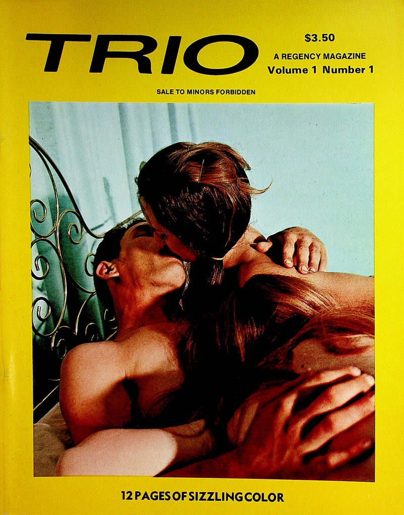 Trio Magazine   Our Threesome  vol.1 #1  1970's Regency   102122lm-p
