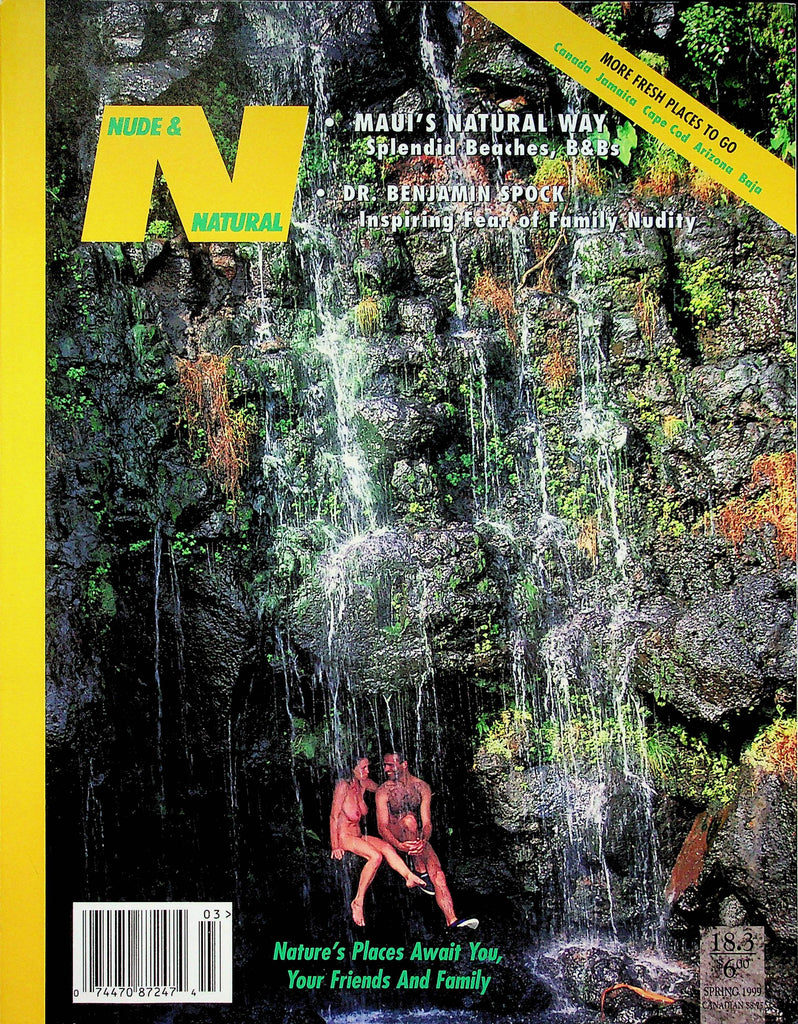 Nude & Natural Magazine Dr. Benjamin Spock & Maui's Natural Way Vol.18 No.3 1999 071222RP