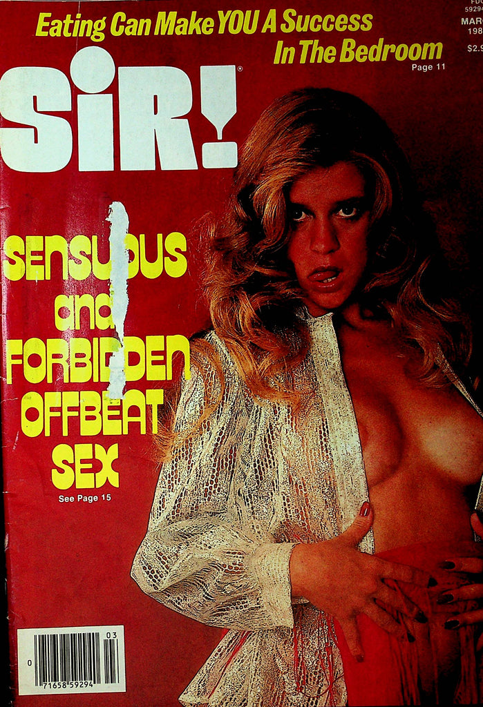 Sir! Busty Magazine  Centerfold Girl Ruby  March 1983   112121lm-mp