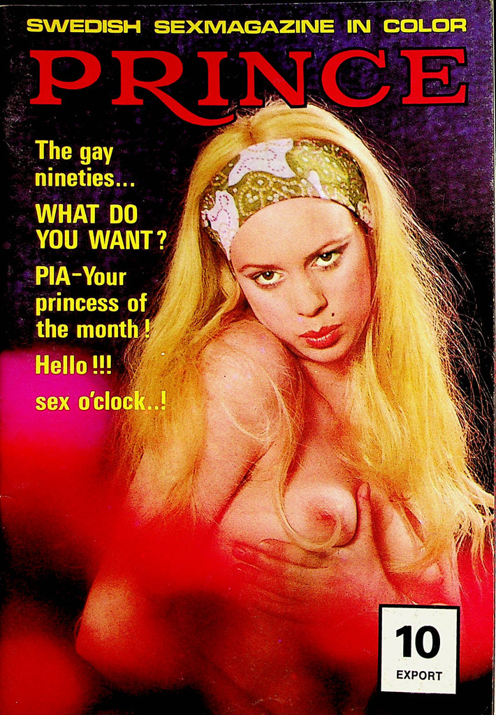 Prince International Magazine   Pia - Princess Of The Month!  #10 1972     012023lm-p