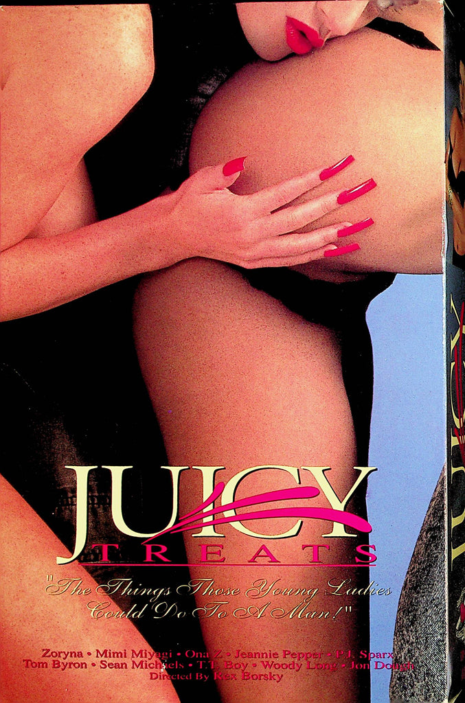 Juicy Treats VHS  Mimi Miyagi / Ona Z/ Jeannie Pepper  XXX  by Rosebud    111521lm-dm3