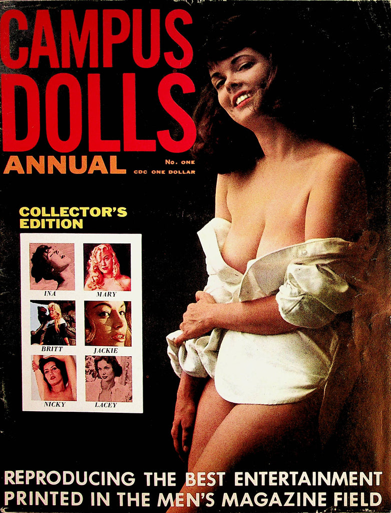 Campus Dolls Annual Magazine  Centerfold Girl Jackie Johnsen    062822lm-p2